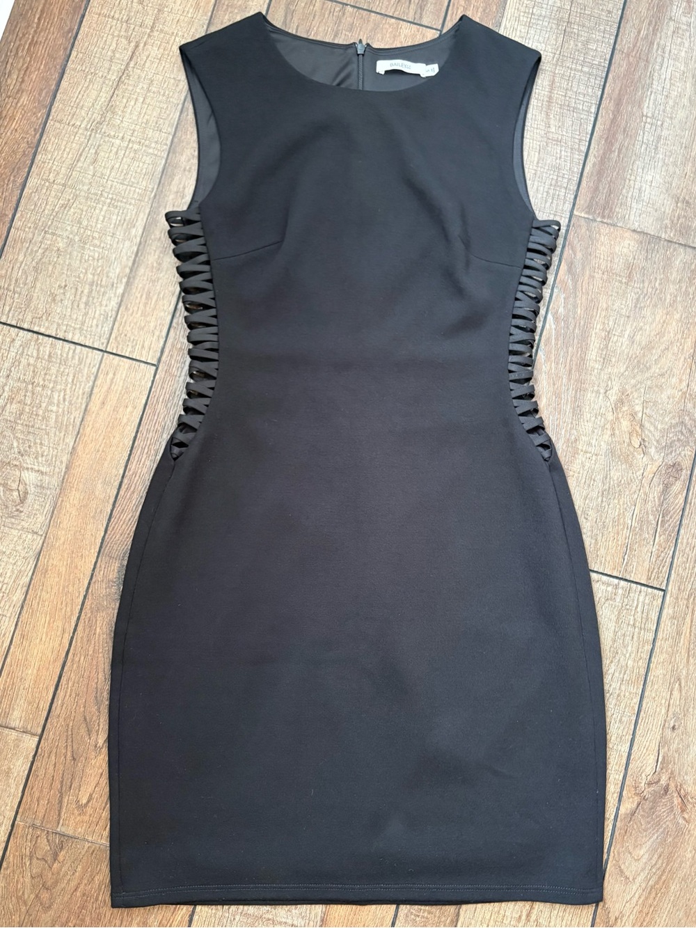 Bailey44 Black Cut Out Midi Dress
